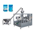 Automatic detergent powder doypack pouch filling packing machine